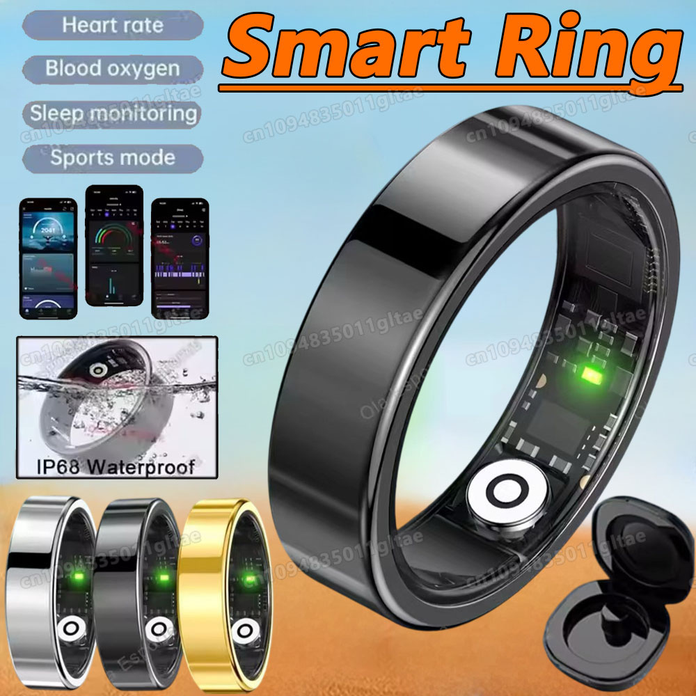 Smart Ring Health Tracker Heart Rate Sleep - 2026 New Smart Ring Heart Rate