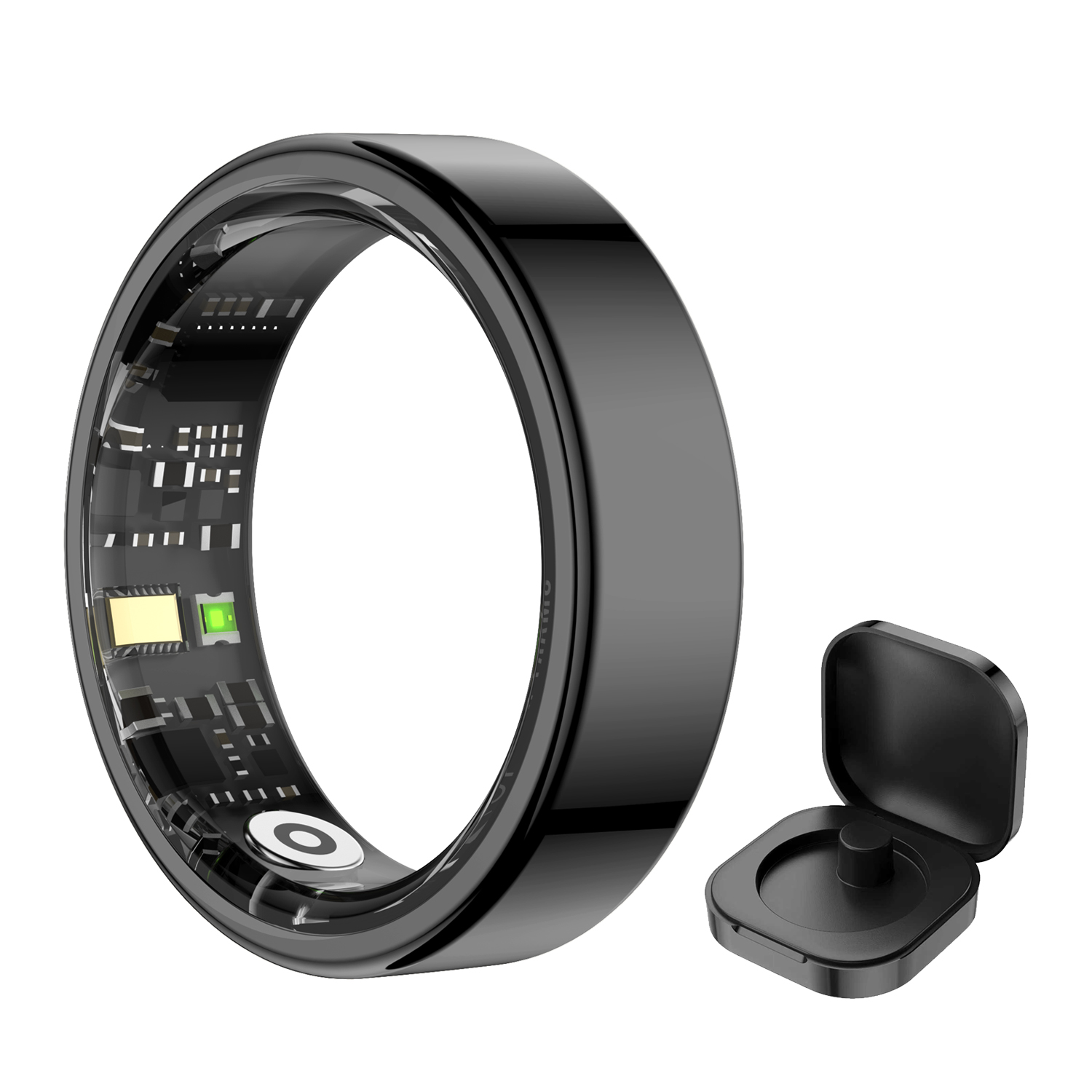 Smart Ring Step Calorie Fitness Monitor - Smart Ring Health Heart Rate Sleep