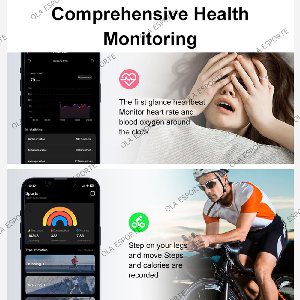 2026 New Health Smart Ring Hea - Smart Ring Health Tracker Heart Rate Sleep recension och pris
