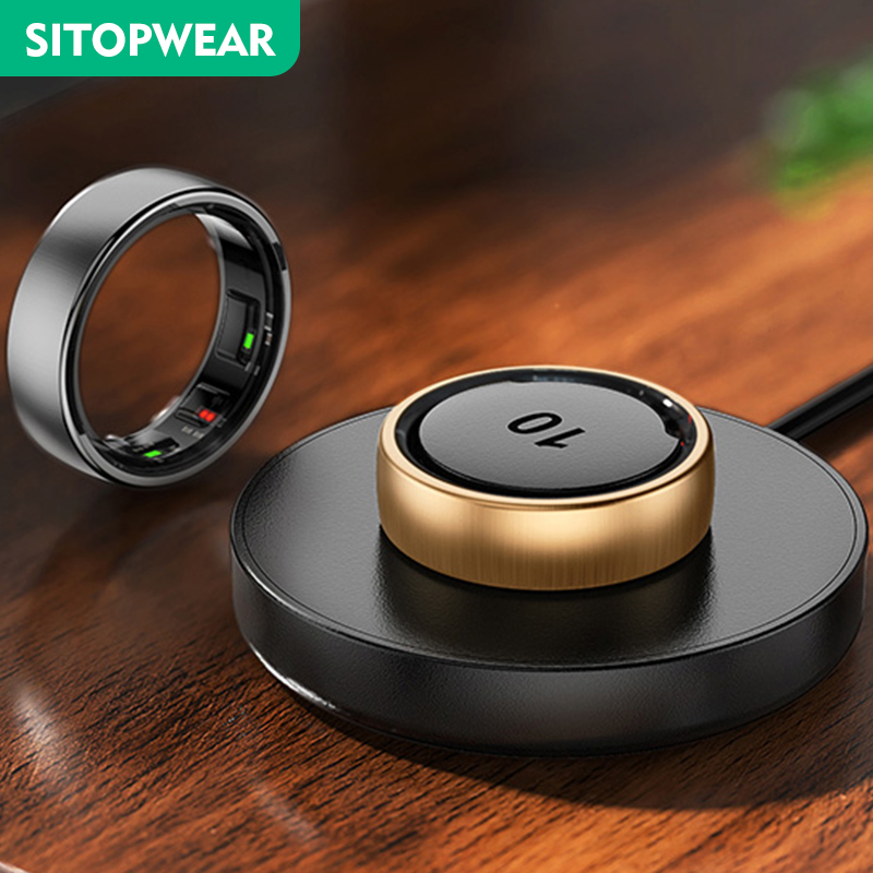 2025 Men Women Smart Ring Heal - Smart Ring Blood Oxygen Temperature Sensor recension och pris