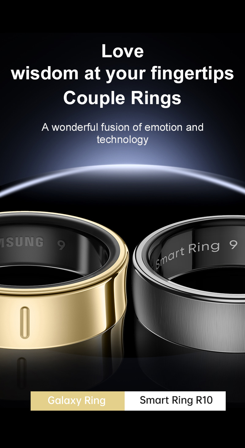 2025 Men Women Smart Ring Heal - Smart Ring Blood Oxygen Temperature Sensor recension och pris