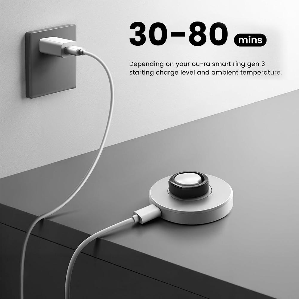 Portable Smart Ring Wireless C - Smart Ring Wireless Magnetic Charger Dock recension och pris