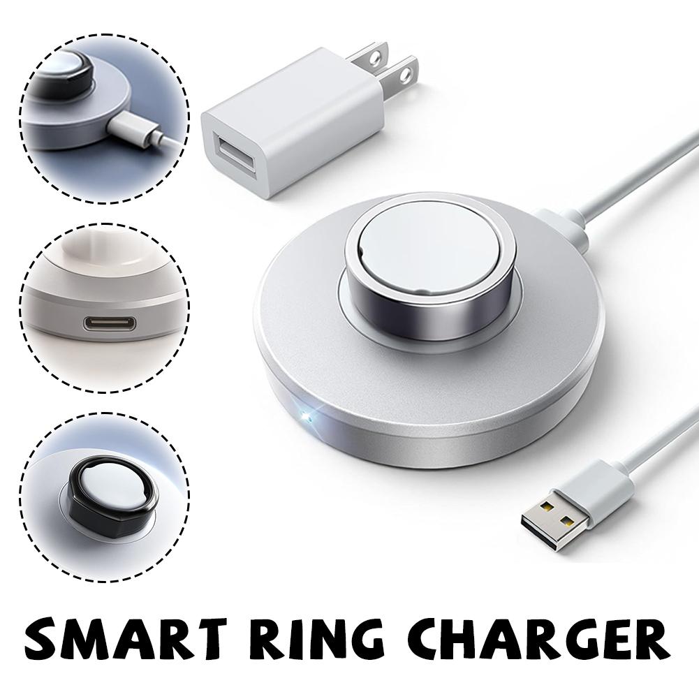 Portable Smart Ring Wireless C - Smart Ring Wireless Magnetic Charger Dock recension och pris
