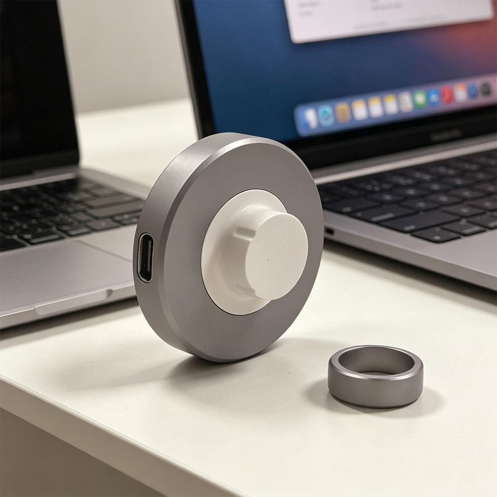 Portable Smart Ring Wireless C - Smart Ring Wireless Magnetic Charger Dock recension och pris