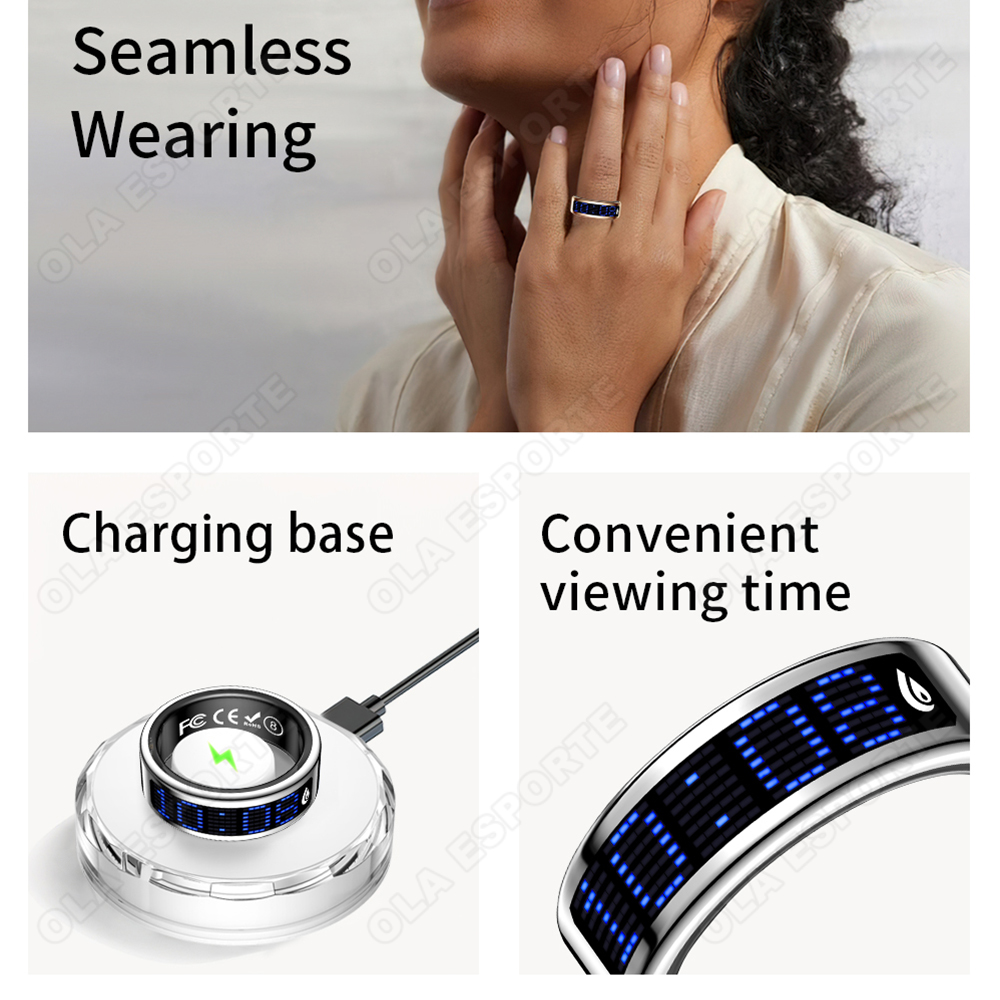 New 2026 Call ID Reminder Smar - Smart Ring Health Tracker Heart Rate Sleep recension och pris