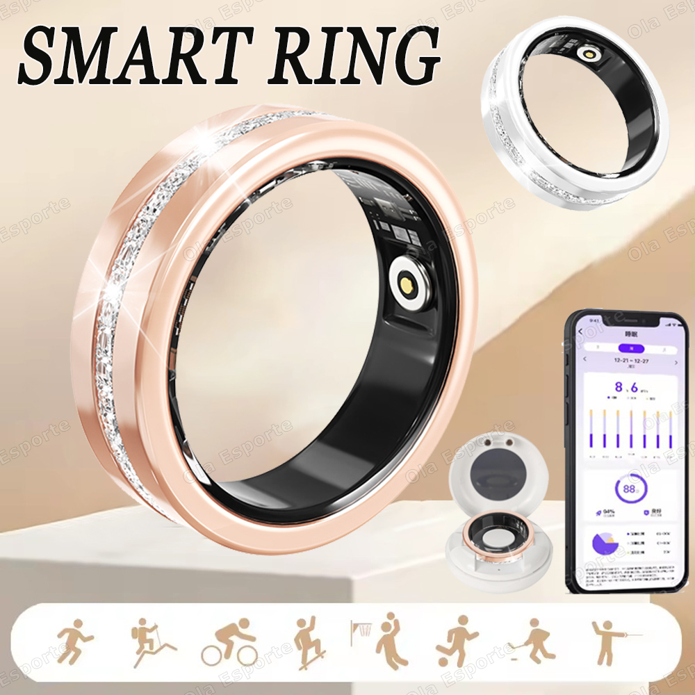 2026 New Smart Ring Lady Heart - Smart Ring Health Tracker Heart Rate Sleep recension och pris