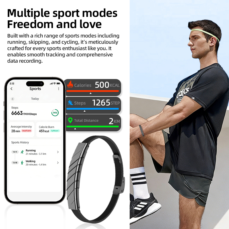 LIGE Casual Smart Bracelet Fit - Smart Ring Step Calorie Fitness Monitor recension och pris