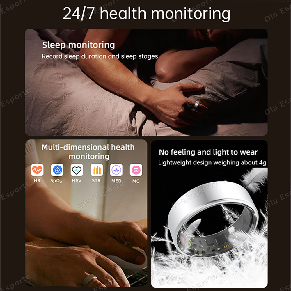 2026 Smart Ring Fitness Tracke - Smart Ring Step Calorie Fitness Monitor recension och pris