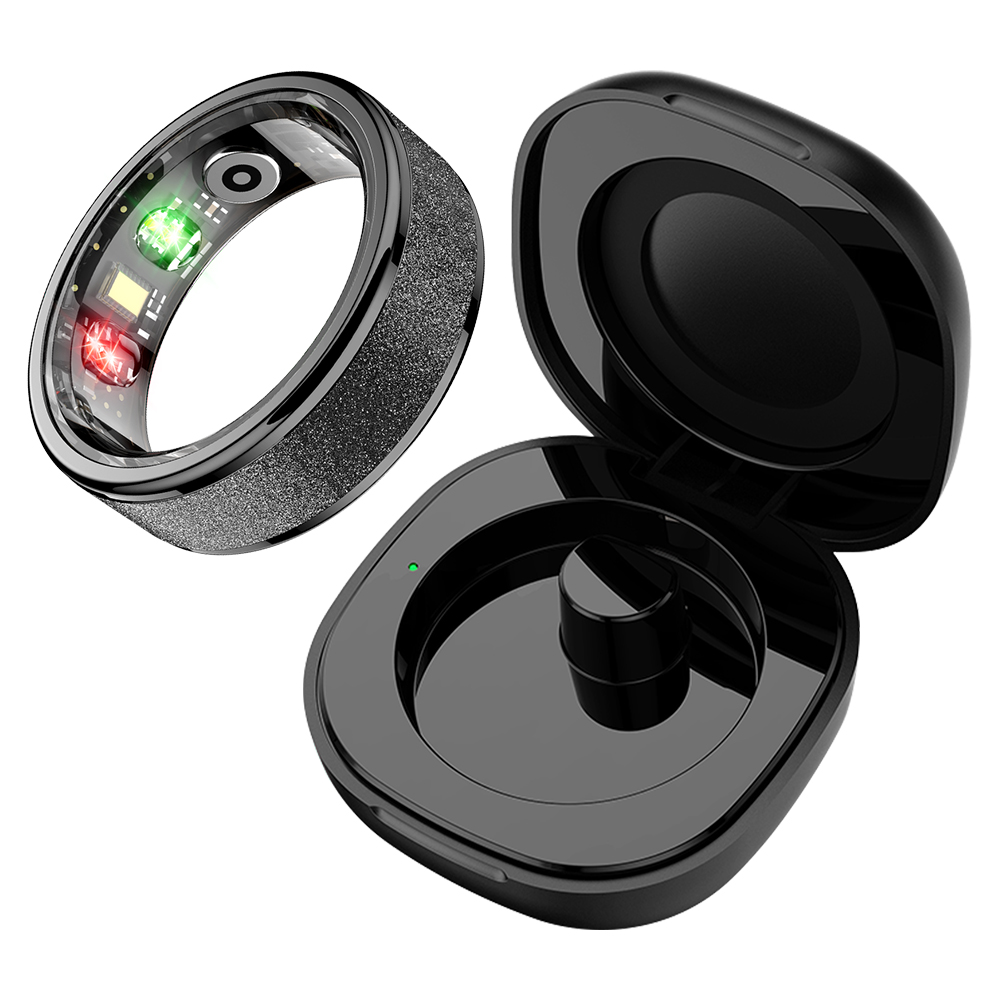 R10 Smart Ring with Charging C - Smart Ring Step Calorie Fitness Monitor recension och pris