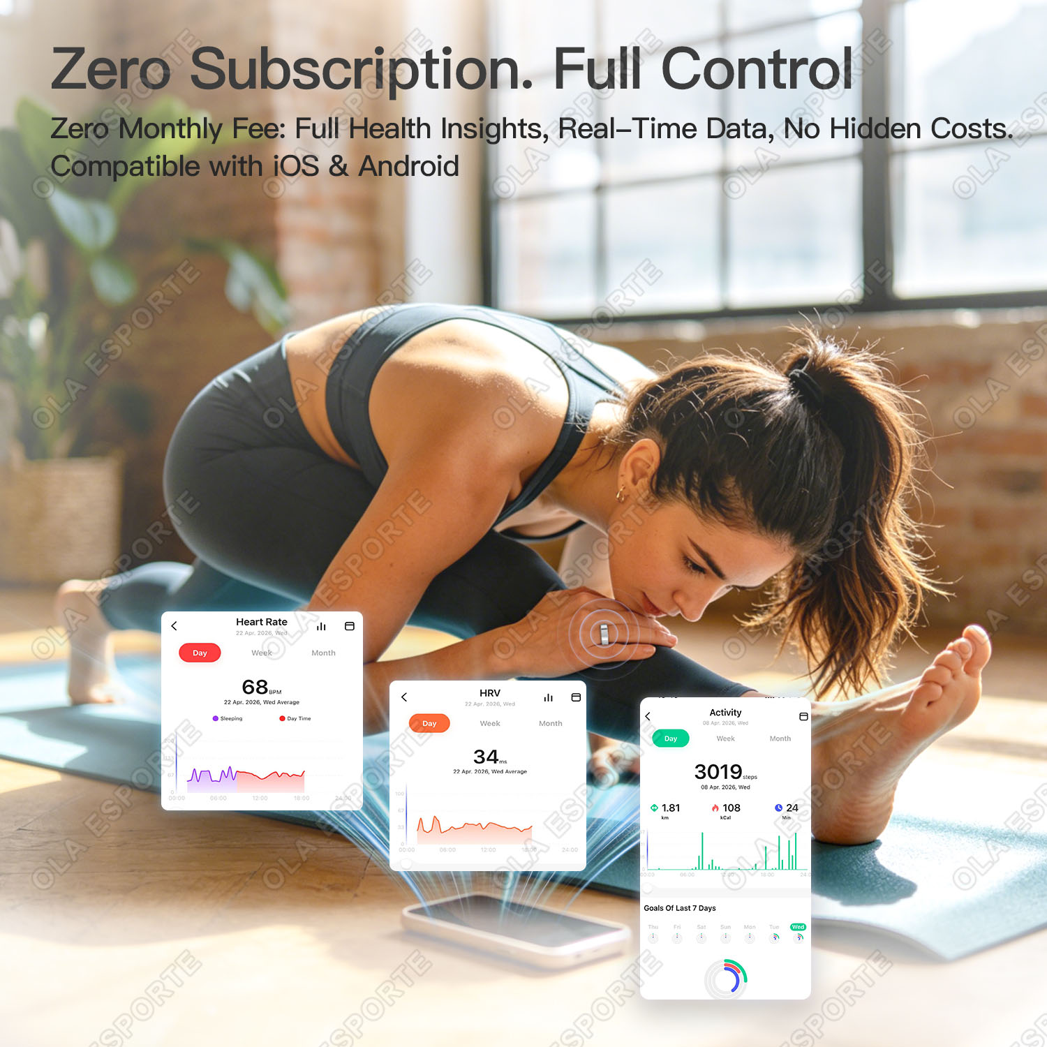 2026 New Smart Ring For Men Wo - Smart Ring Step Calorie Fitness Monitor recension och pris