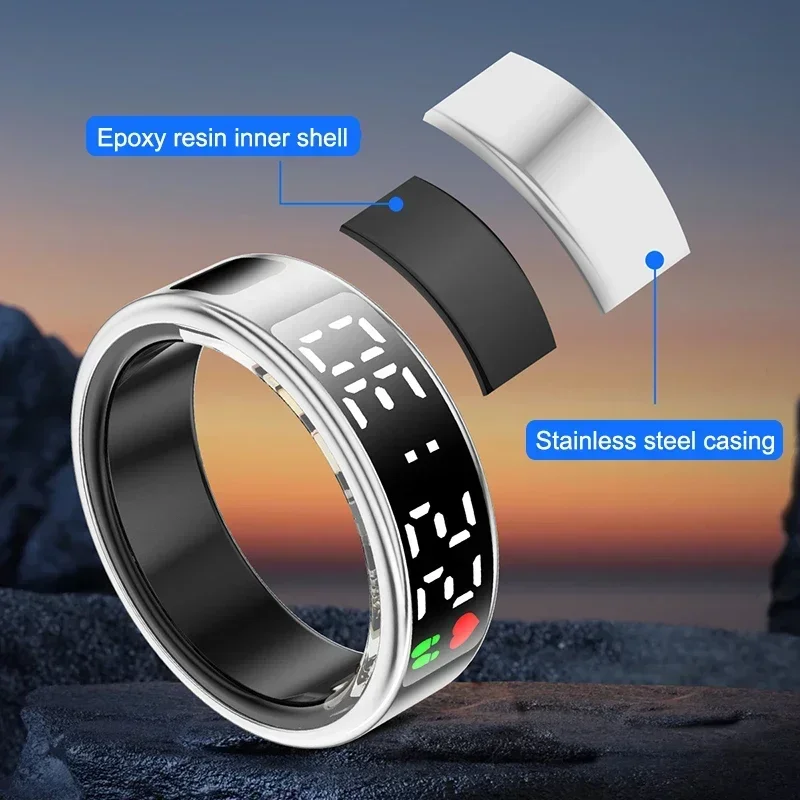 Smart Ring For Men Women Multi - Smart Ring Health Tracker Heart Rate Sleep recension och pris